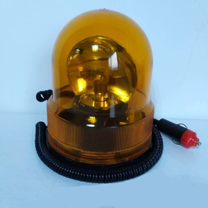 Circular rotating warning light ceiling flash light cigarette lighter into the electric led light car warning light 12v24 volts