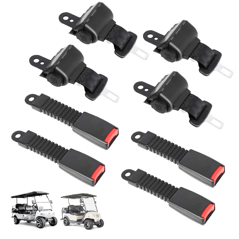 X Golf Cart Seat Belt Fully Automatic Two-Point Seat Belt Forklift Seat Belt Spot Wholesale