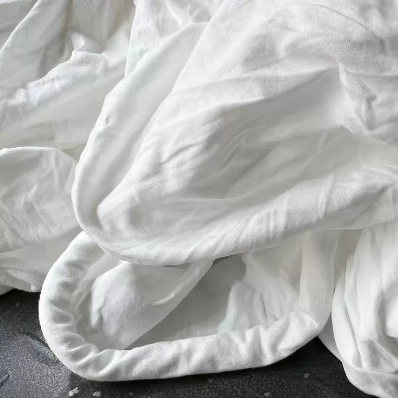 厂家定制全棉擦机布废布碎布白色擦机布纯棉吸油吸水工业抹布