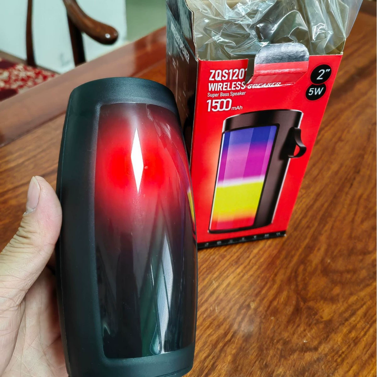 Новый специальный инвентарь 1202 Bluetooth динамик беспроводной мобильный телефон ночью красочный компьютер карта подарок Bluetooth стереосистема