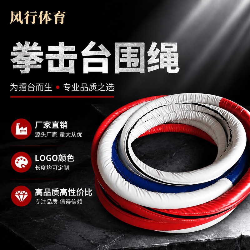Boxing table circumference rope bar competition Sanda training ring fence protection rope desktop octagonal cage supplies factory direct sales Boxing table circumference rope bar competition Sanda training ring fence protection rope desktop octagonal cage supplies factory direct sales