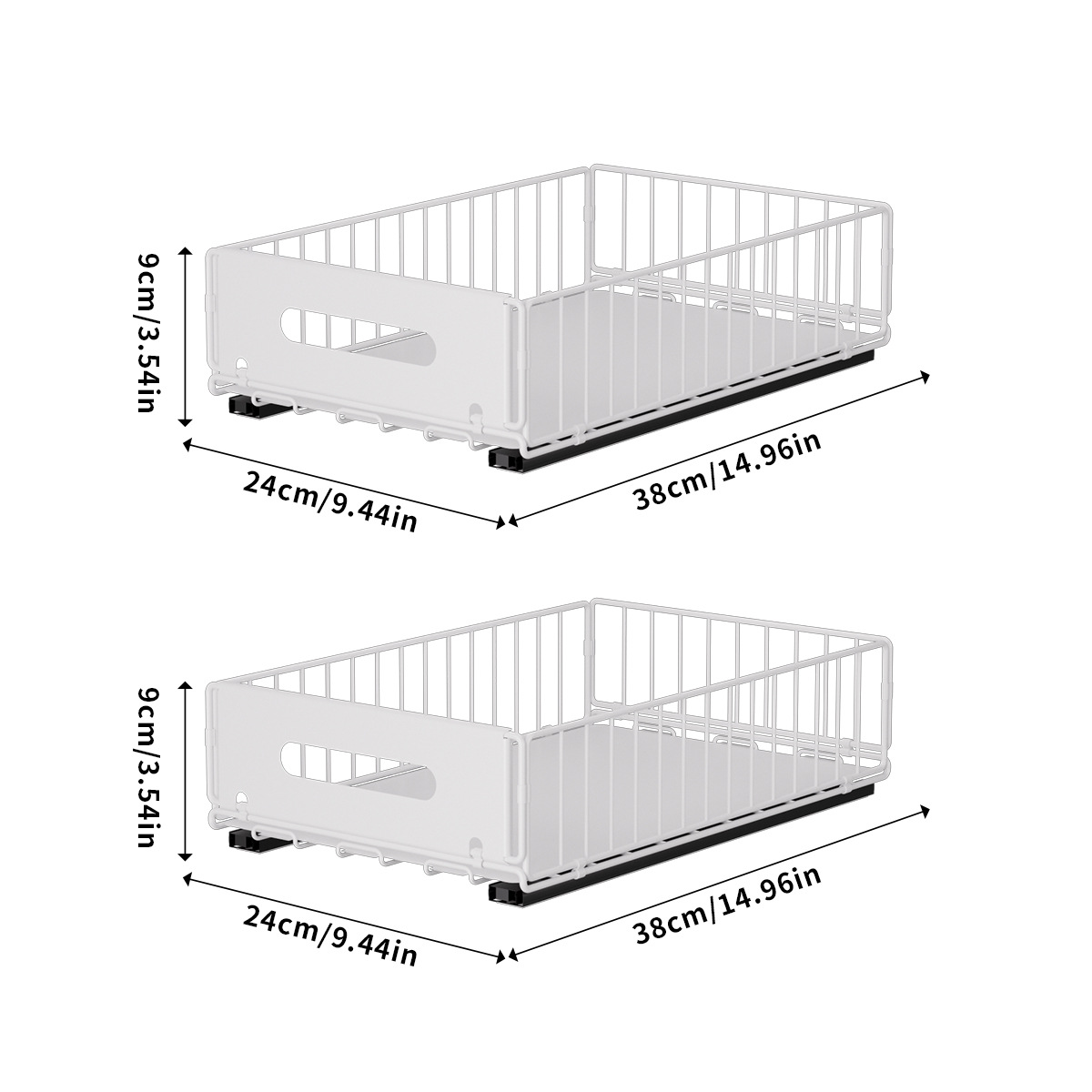 Estantería de almacenamiento interior de armario extraíble para armarios de cocina, armario profundo para el hogar, caja de almacenamiento desplegable, organizador multifuncional de especias