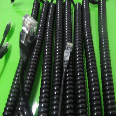 [direct deal]High quality spring wire Crystal head Spring wire Helical line PVC Spring wire