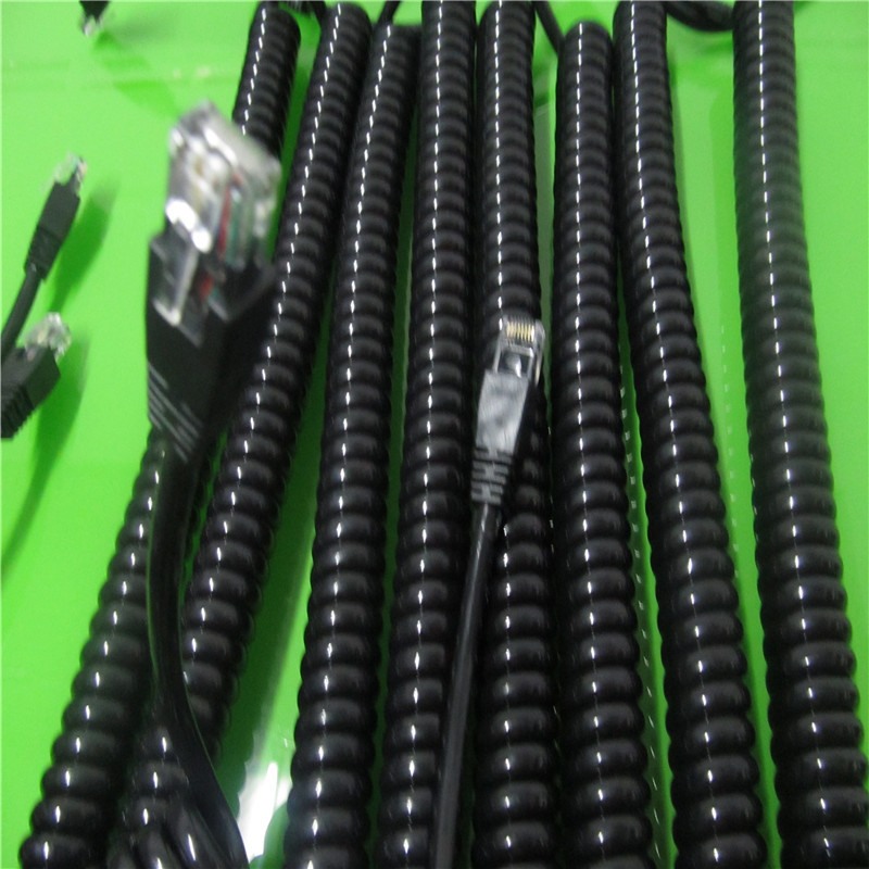 [direct deal]High quality spring wire Crystal head Spring wire Helical line PVC Spring wire