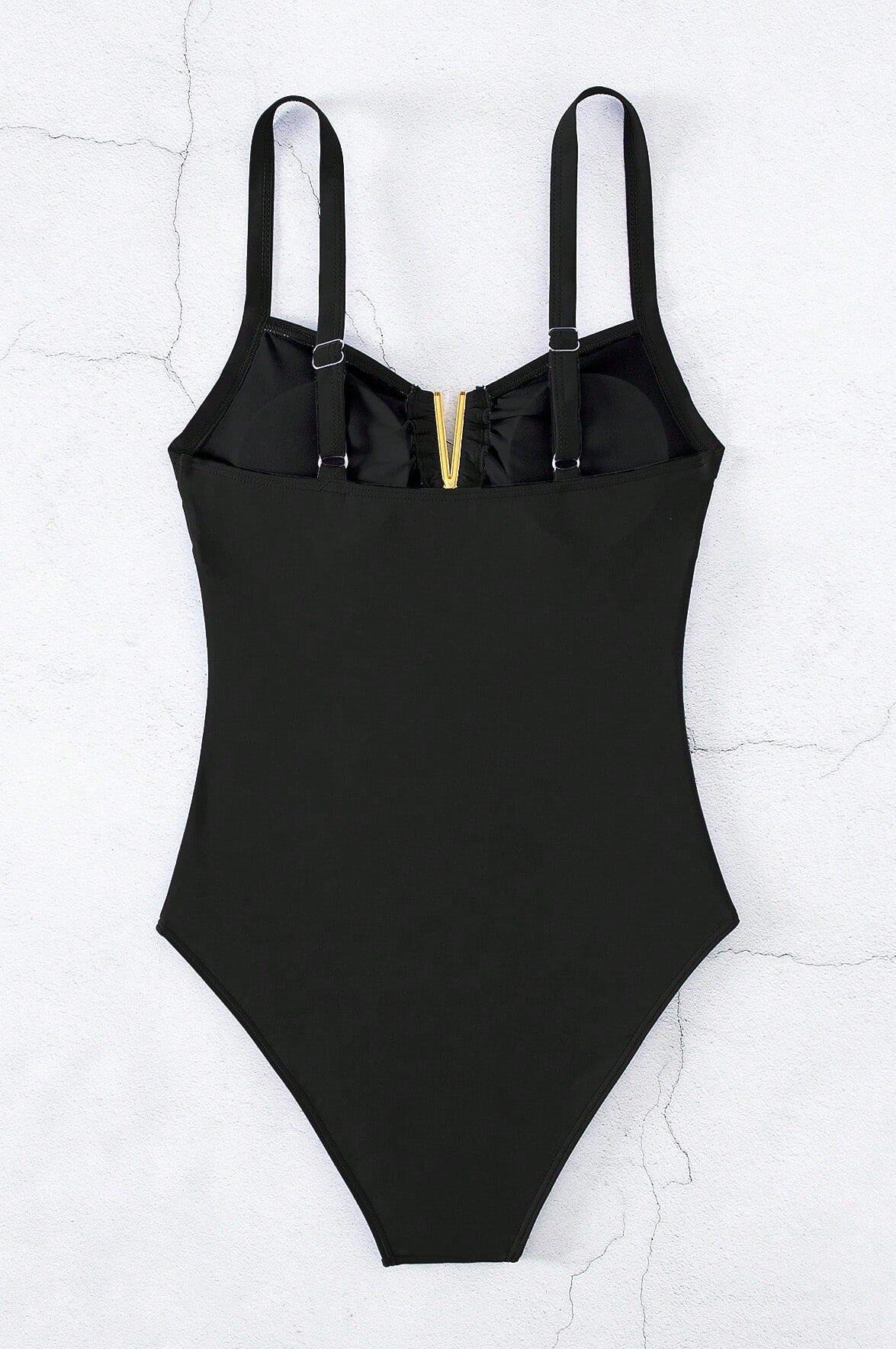 143g Weight Sleeveless Sleeve Length Nylon Fabric Type Short Top Length Bodysuit Tops Type 1 Piece Quantity Swimming Occasion Strap Neckline Skinny Fit Type Solid Color Pattern Women's Gender Sexy, Skinny Style Women's Sexy Skinny Solid Color 1 Piece Bikinis Swimwear 4