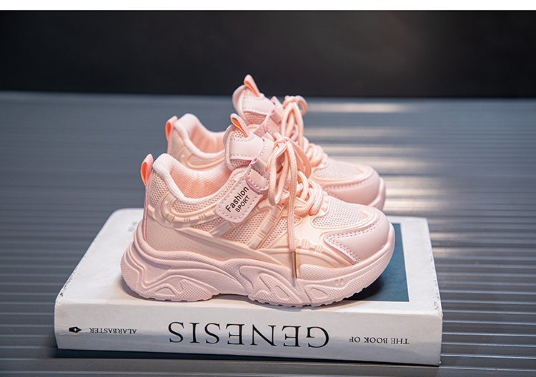 Ventilerande löparskor för barn lätta mesh sneakers för pojkar_voghion.com