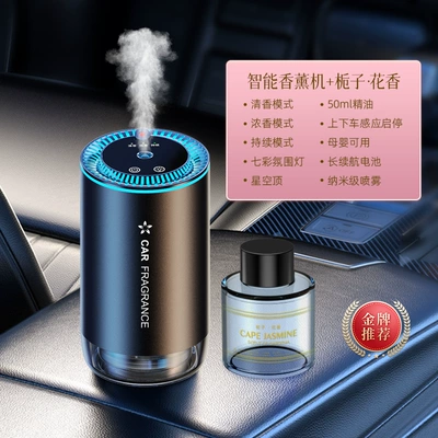 New flying saucer shape Car Perfume Aromatherapy - starry-spray-aromatherapy-gardenia-fragrance
