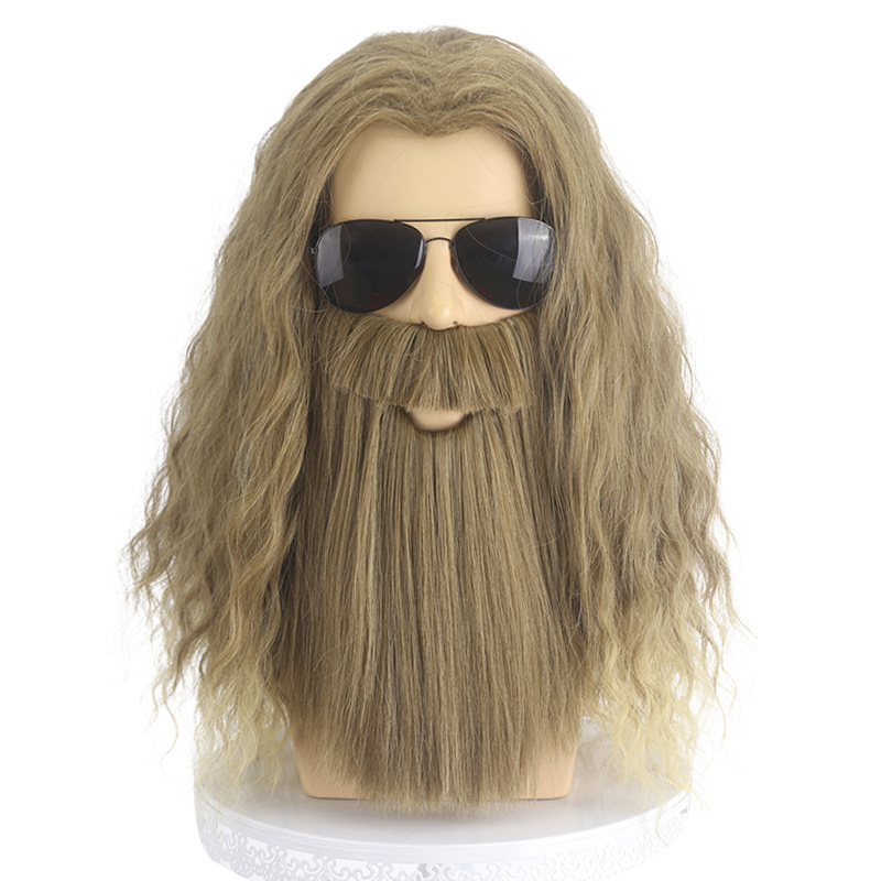 Amazon's New Anime Plays Revenge League Thor Sol cosplay Anime Chemical Fiber Wig Headgear Amazon's New Anime Plays Revenge League Thor Sol cosplay Anime Chemical Fiber Wig Headgear