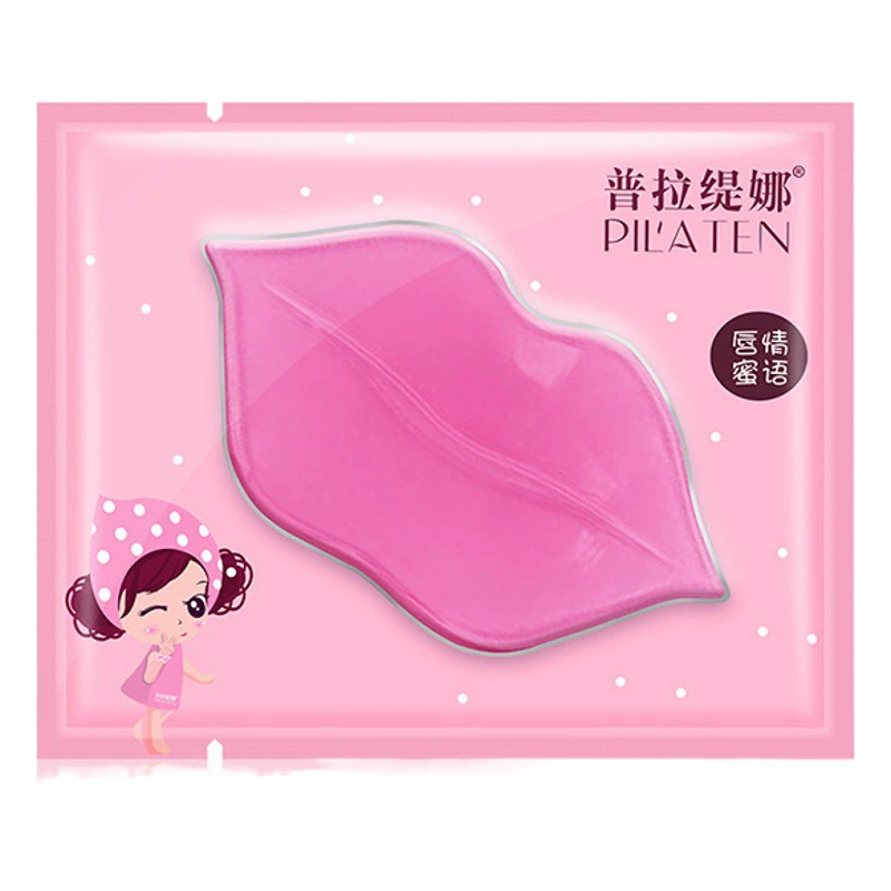 Platina коллагеновая Хрустальная пленка для губ Одиночная увлажняющая кожа губ увлажняющая паста для губ оптом