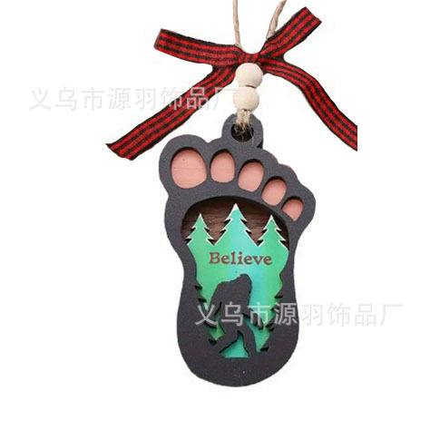Colgante de árbol de Navidad Merry Mommy y Daddy explosivo transfronterizo para futuros padres