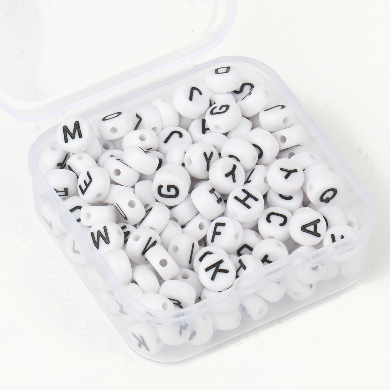 1 Set Arylic Letter Beads display picture 3