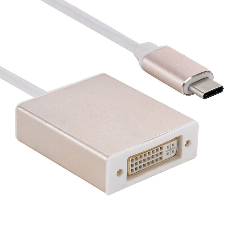 Type-C to DVI 4K Hd Adapter Cable USB C to DVI Same SCreen Expansion Converter Type-C to DVI 4K Hd Adapter Cable USB C to DVI Same SCreen Expansion Converter