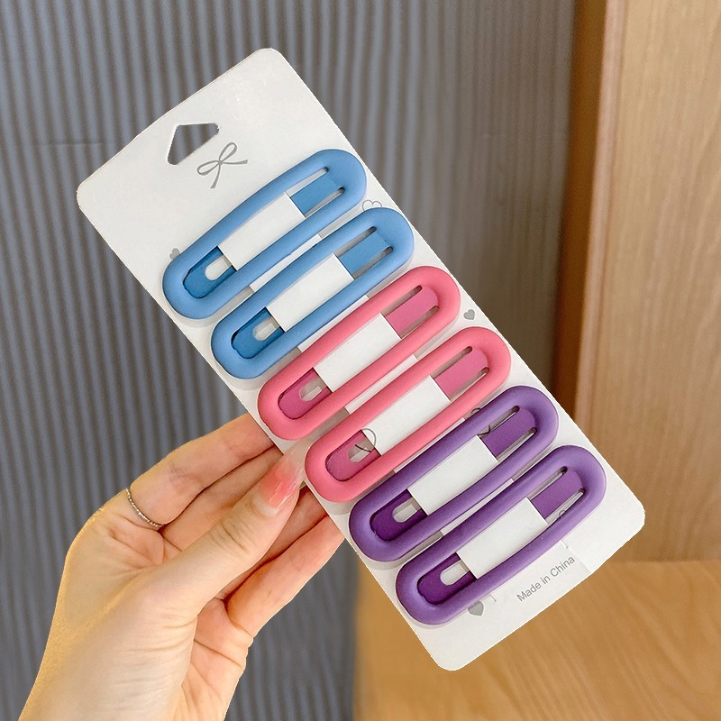 2024 nuevo verano dopamina bang clip de cabello BB clip lateral de la niñez detrás de la cabeza clip de cabello para adultos toque de cabello