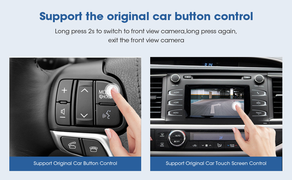 Suitable for the Modification of the Original Car Screen of Toyota Series Vehicles to Include Wireless Carplay, Android Auto, and Hicar
