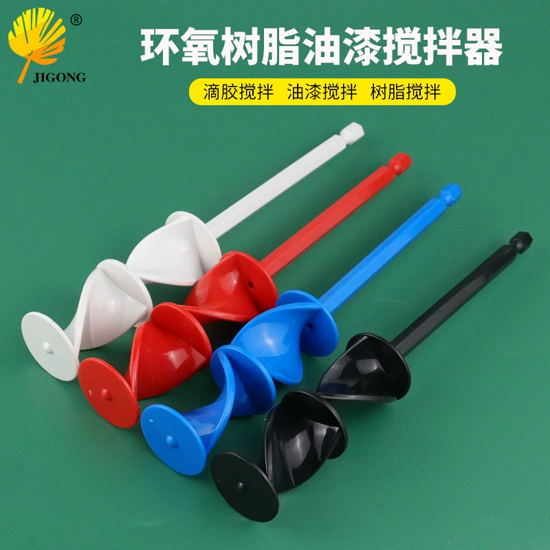 Шпаклевка порошкового цементного покрытия перемешивающий стержень Электрический перемешивающий весовой стержень эпоксидной смолы краски мешалки фитинги