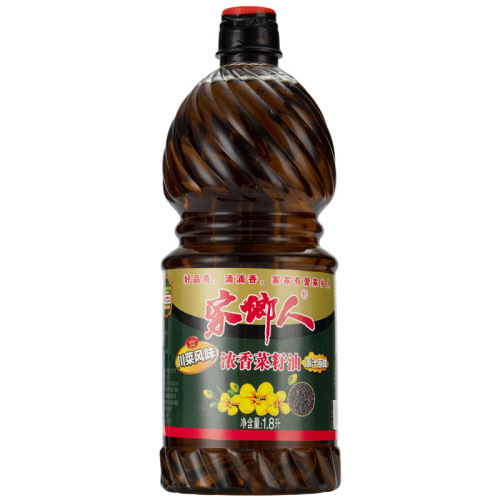 Hometown People 1.8L Strong Fragrance Farm Press Household Commercial Edible Rapeseed Oil Edible Oil Grain Rapeseed Oil Wholesale