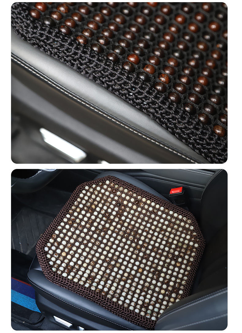 Cross-Border Car Seat Cushion, Summer Ventilated and Breathable Seat Cushion, Lumbar Support Car Cushion, Not Tired after Sitting for a Long Time, Four-Seater Car with Enhanced Sense of Luxury