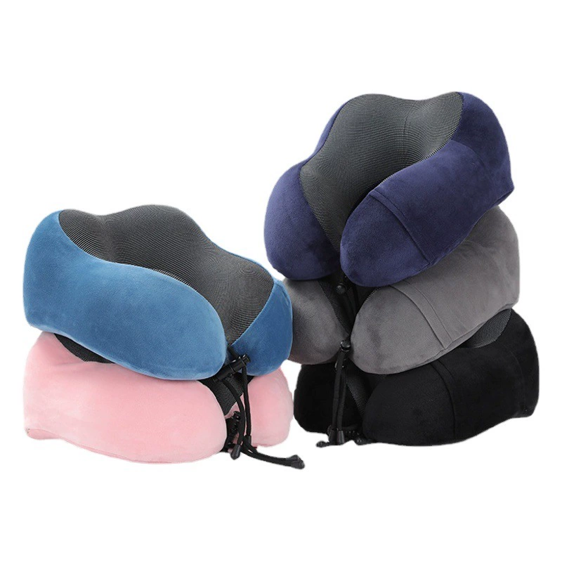 Горб U-образная подушка вышивка офис обеденный перерыв подушка путешествия медленный отскок шеи Подушка горб пены памяти U-образная подушка