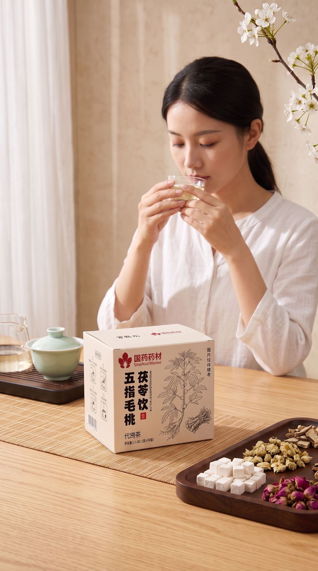 Yu Zhu Herbal Tea Blend 150g Freeze Dried Tea Bags with Kumquat Licorice Monk Fruit and Chrysanthemum for Daily Wellness Steeping quality and texture