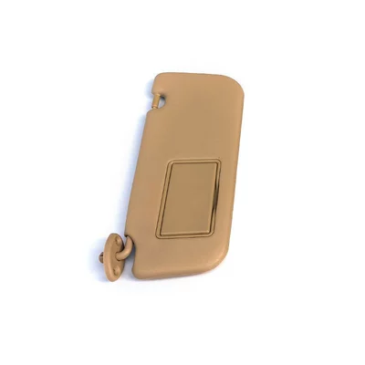 Suitable for Toyota Weichi Zhixuan Zhixiang car sun visor Sun main co-pilot cosmetic mirror shading baffle (Sun shade) - beige-beige-main-driver-position