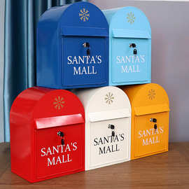 铁信箱复古邮箱田园工艺壁挂铁皮信箱挂墙意见箱邮筒家居装饰墙壁