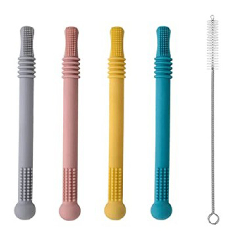 Amazonの新しいベビーおしゃぶりシリコン中空歯が生えるチューブ赤ちゃんの歯が生えるおもちゃ臼歯スティックベビーおしゃぶり吸引|undefined