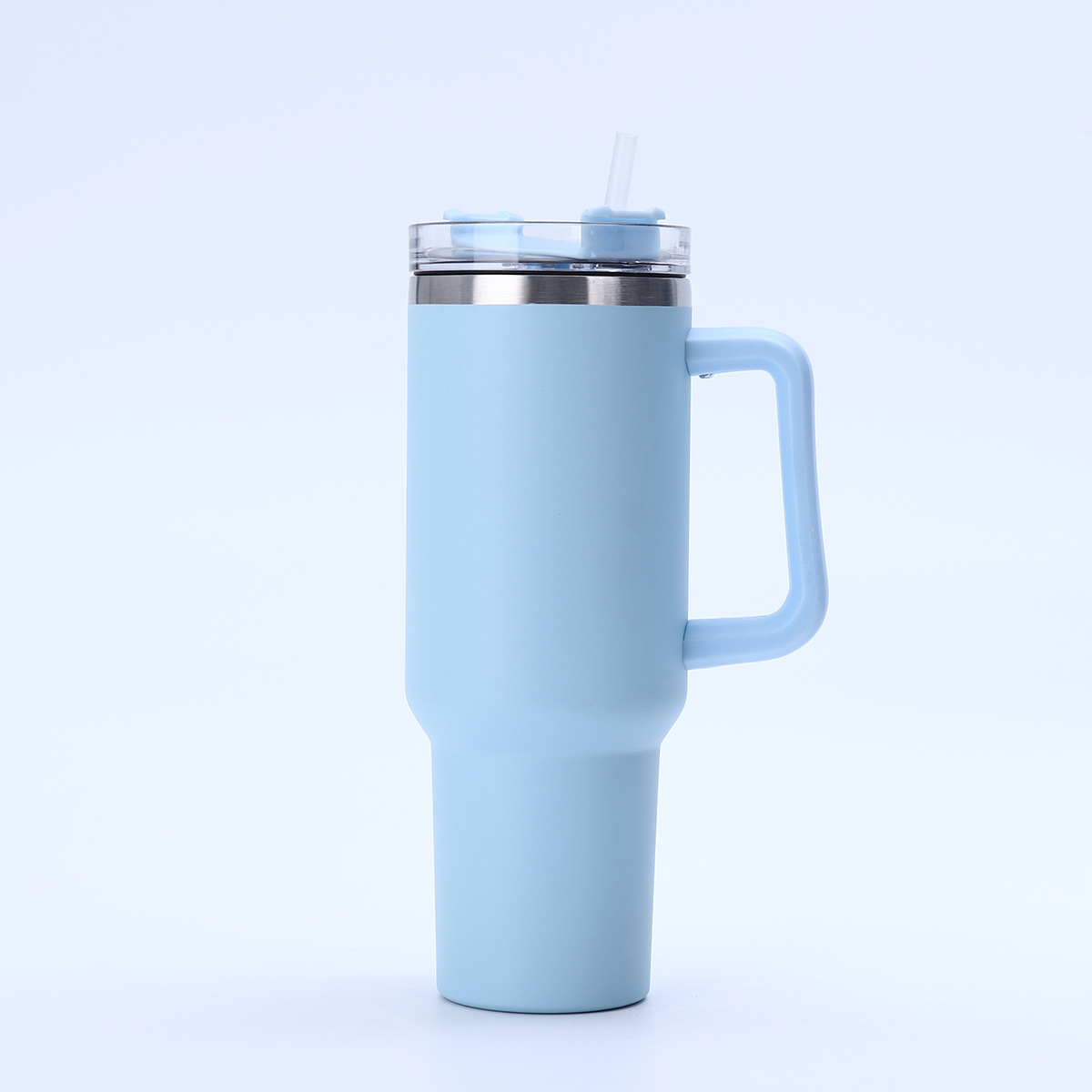 Isolierbecher Aus Edelstahl Mit Henkel Und Strohhalm 40oz_voghion.com