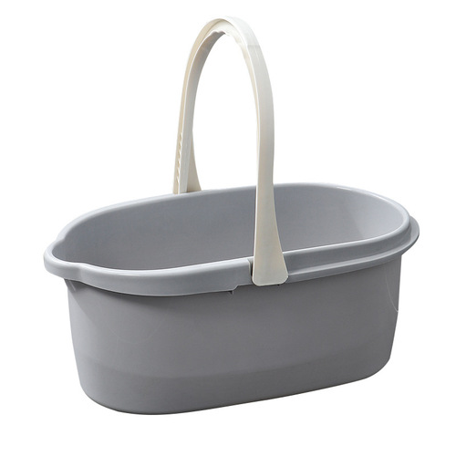 Portable thickened mop bucket water storage plastic bucket rectangular collodion large household car wash and floor wash bucket mop bucket