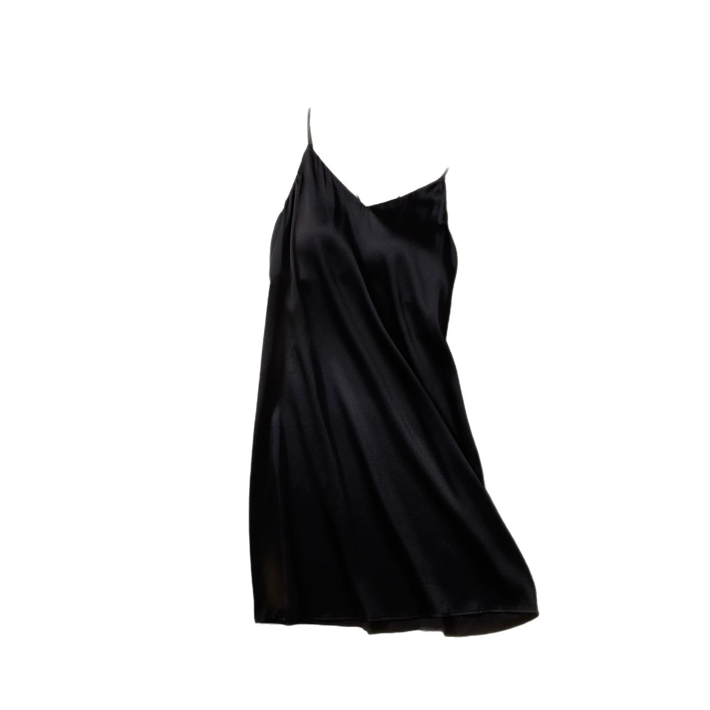 Silk vest, pijama, long skirt, underwear, top with cups, lifting effect, beautiful back