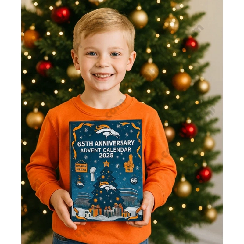 Кросс-бордер новый товар рождественская елочная игрушка ZW Denver Broncos NFL 65-летие Advent фестиваль акриловый слепой бокс