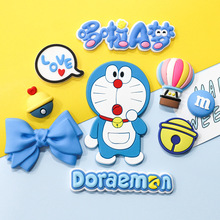 卡通叮当猫 diy滴胶饰品配件头饰发夹车饰手机壳拖鞋贴片材料配件