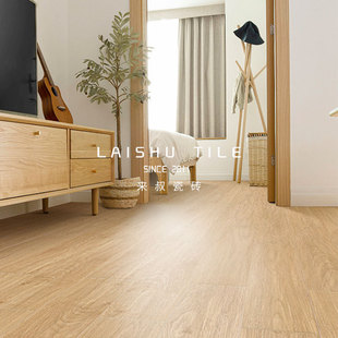 Laishu All-Ceramic Fine Carved Glazed 2001200 Wood Tile Original Wood Color Tile Imitation Wood Floor Tile for Bedroom and Living Room