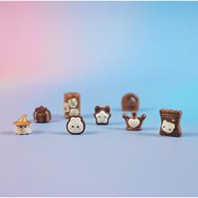 印度迈索尔老山檀镶嵌猛犸牙可爱甜系百搭配饰皇冠小精灵DIY手串