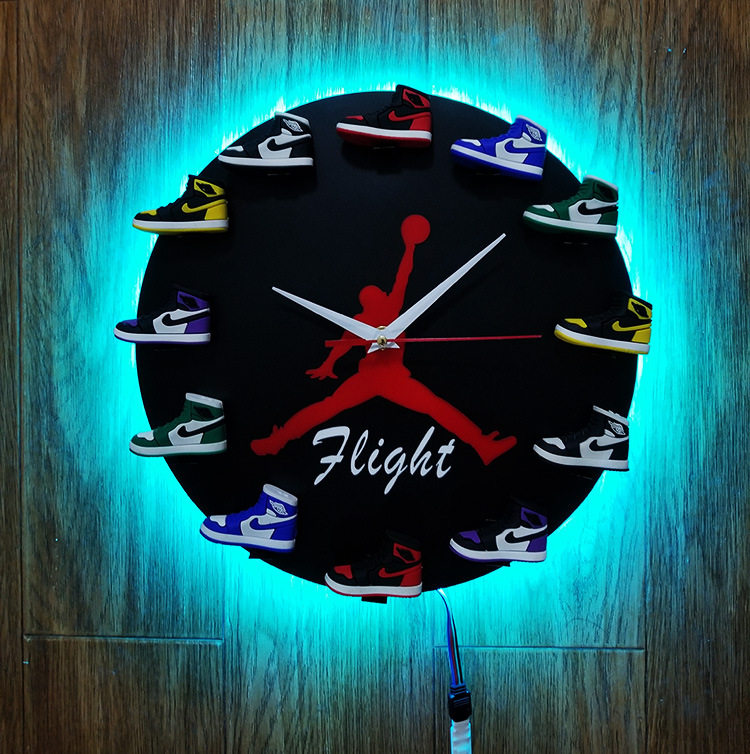 The new aj clock luminous basketball 3d...