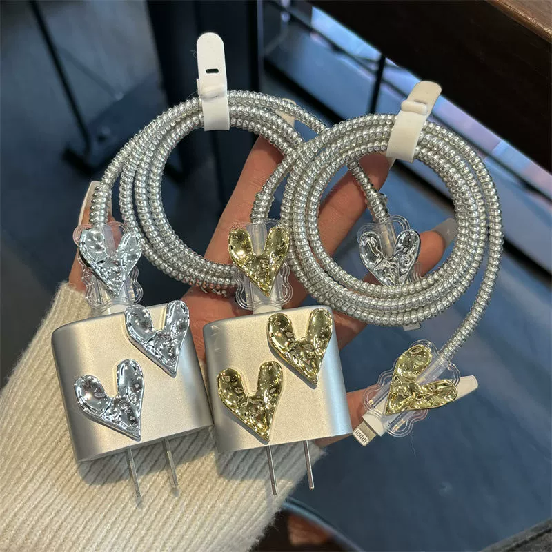 Применимо для Apple Love покрытие 15pro чехол для зарядки iPhone14 кабель для передачи данных