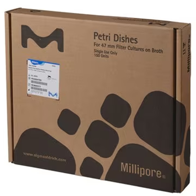 PD2004700密理博培养皿47mm无菌无培养基吸收垫150个/箱Millipore