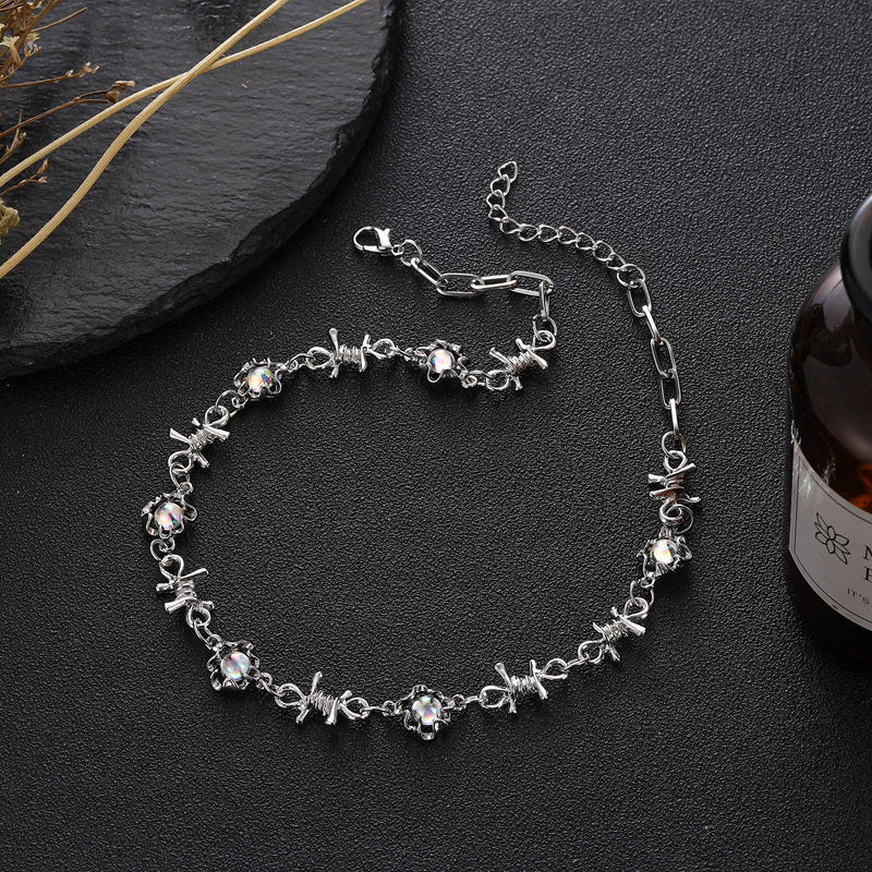 Daily Occasion Alloy Material Sweet Geometric Alloy Plating Women's Necklace