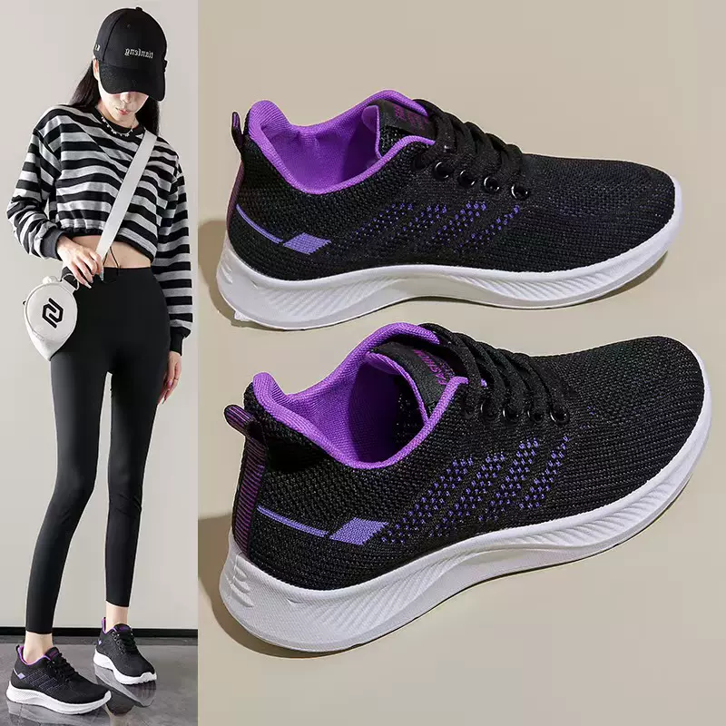 2024新款女鞋春秋季透气百搭时尚帆布鞋女一脚蹬懒人鞋软底布鞋