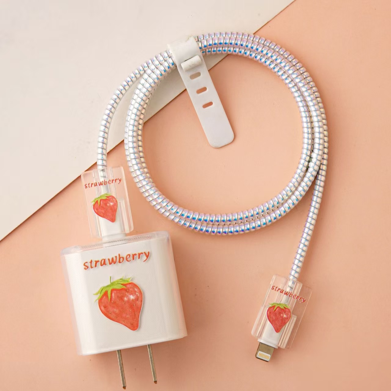 Aplicable a Apple 14 Cable Cover iPhone 13 Cargador Head 12 Promax Winding Cable Cover iPad