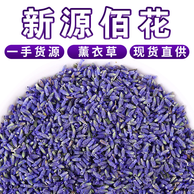 Xinjiang Yili Lavender Bulk New Stock Dried Herb Flower Pillow Sachet Filling Flower Granules Sleep Source Wholesale
