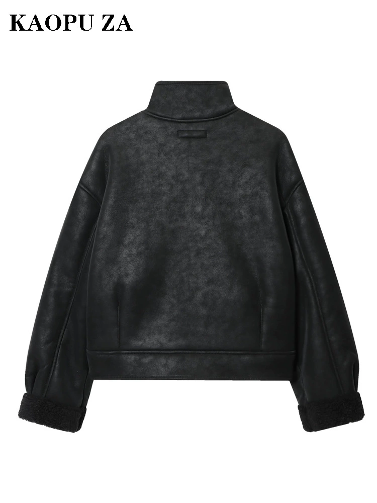 Копия Autumn velvet двусторонняя куртка для отдыха, свободный крой изVELVET?