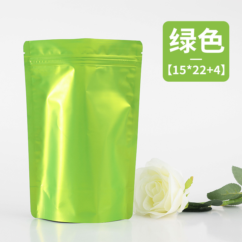 15*22+4cm*20 실크*녹색*창 없음(100개)