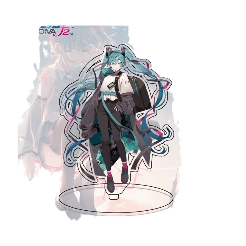 Заводское оптовое предложение Dali Hatsune Miku Dali Drama Acrylic Animation Peripheral Desktop Ornaments Cartoon