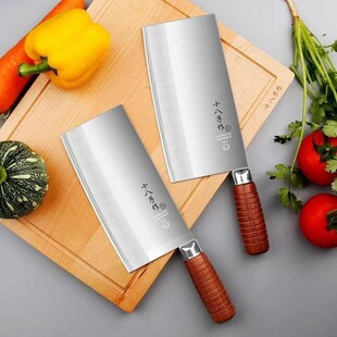 18-piece kitchen knife for professional chef special meat cutting knife Mulberry knife kitchen household Yangjiang 18-piece kitchen knife