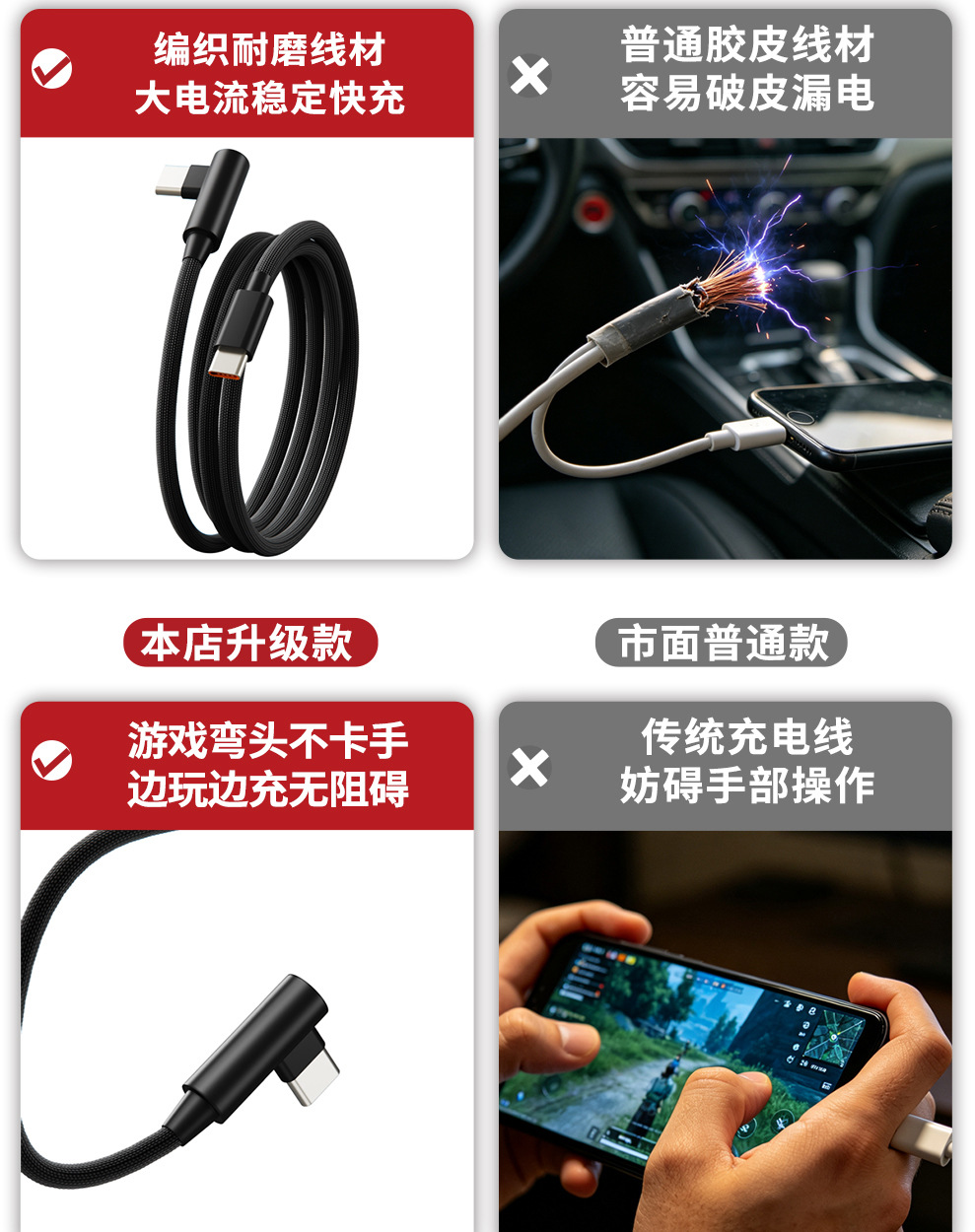 Suitable for Senna Grevia, this is a dedicated car fast-charging cable with a bent connector, a Type-C data cable, and a charging cable compatible with both Apple and Android devices