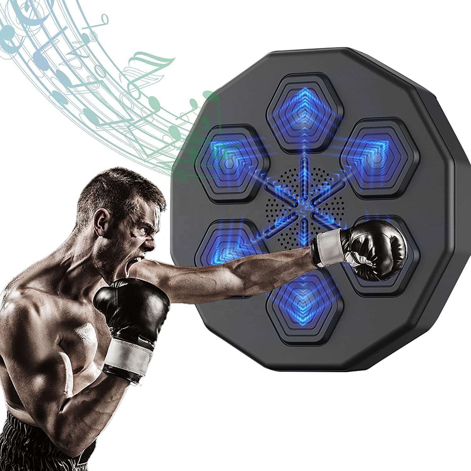 entrenador de boxeo de música inteligente objetivo de boxeo bluetooth equipo de ejercicios domésticos suministros de boxeo objetivo de pared máquina de boxeo
