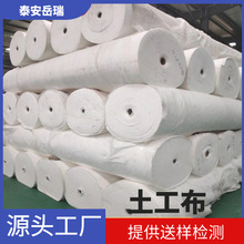 透水无纺土工布 长丝无纺布渗水土工布200g 渗水隔离短丝养护布