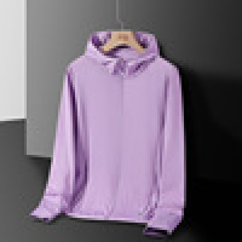 Ropa de protección solar de hombre chaqueta delgada de verano camiseta de piel de hielo al aire libre ventilada anti-UV ropa de protección solar para hombre