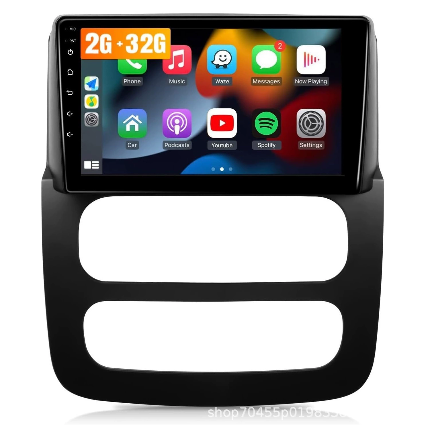 Applicable to 02-05 Daqi RAM Android large-screen vehicle central control GPS navigation Bluetooth wireless carplay