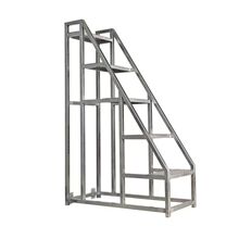 移动工业踏步梯仓库货梯铁楼梯室内外台阶宿舍上下铺家用登高梯